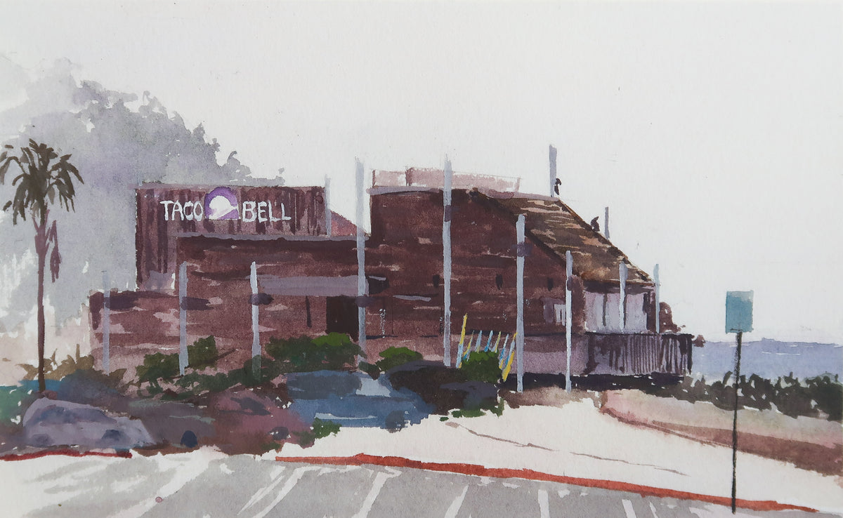 Pacifica Taco Bell Print