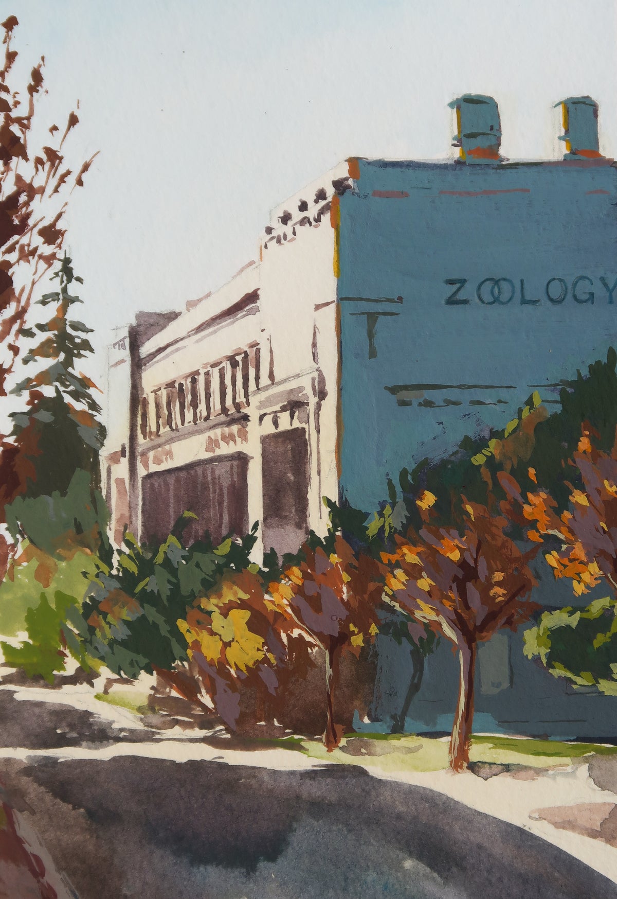 Valley Life Science Building Print