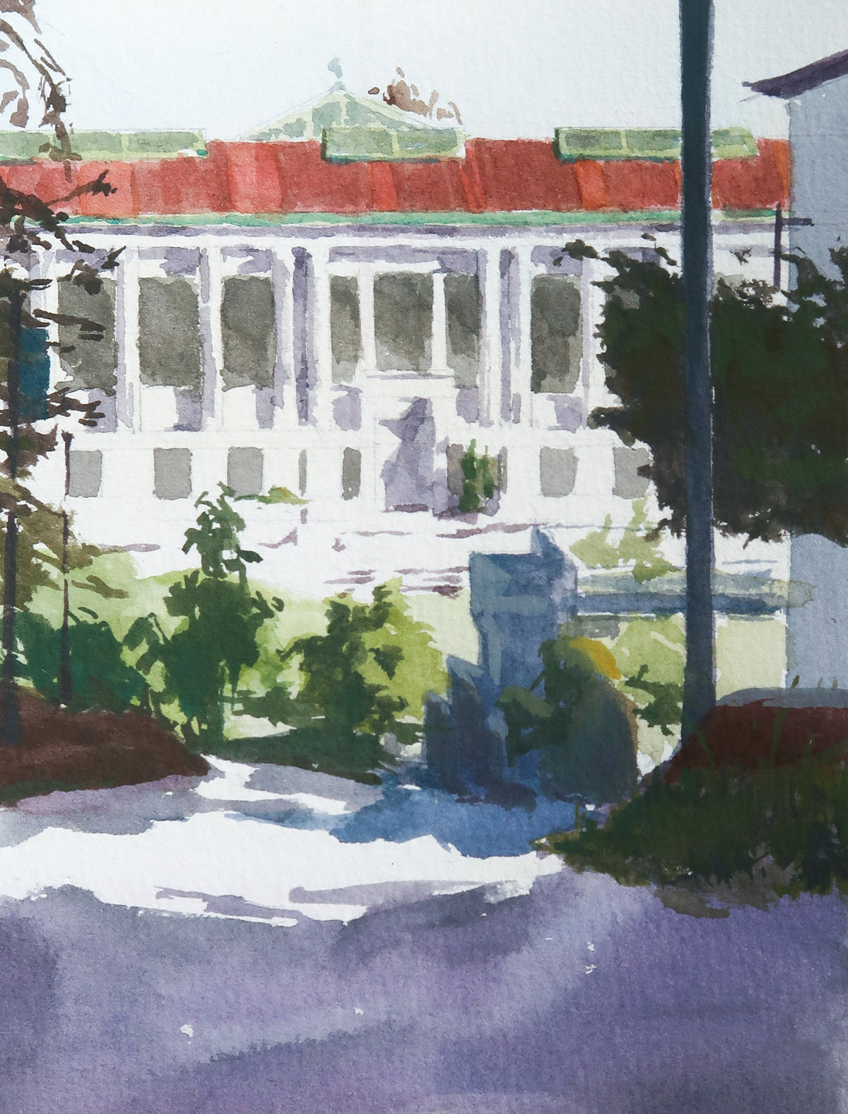 Doe Library Print