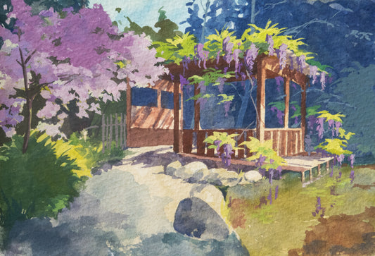 Hakone Gardens Postcard